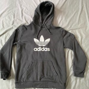 Good Condition Mens Medium Black Adidas Hoodie